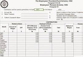 Employees who want to maintain their share of the statutory contribution to the employees provident fund (epf) at 11% can opt to fill the kwsp 17a (khas. Esic Form 3a In Excel Format Citehrblog