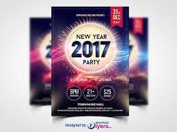 Download them for free in ai or eps format. New Year 2017 Party Flyer Template Free Psd Flyer Psd