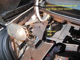 No Power To Trunk 3rd Brake Light Or License Plate Lamps Page 2 Mbworld Org Forums