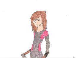 Red Bird With Spiky Hair Ax Warrior Drawings Spiky Hair Anime Boy