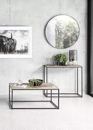 Behind The Scenes With The Kmart Design Team Tlc Interiors Hallway Table Decor Industrial Hallway Table Kmart Coffee Table
