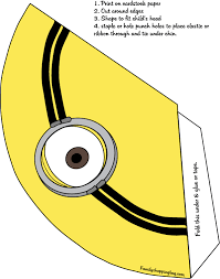 Free Printable Minion Party Hat Minion Party Minion Birthday Party Minion Birthday