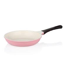Bernardo Candy Tava Frying Pan Bernardo Cooking Kitchen Mutfak Pink Pembe Pembe Seramik Mutfak