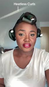 Heatless Curls with Flexy Rods Twist