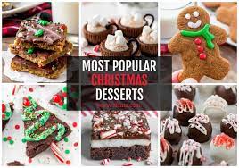Best popular christmas desserts from 30 easy christmas desserts cathy. 50 Best Christmas Desserts Cookies Cakes More Lil Luna