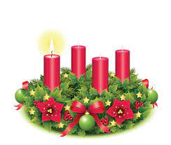 Weihnachten Dekoration Adventskranz MIT Obst Vektor Clipart Bilder Vektor