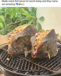 Learn to draw a yummy taco. Fish Tacos 9gag