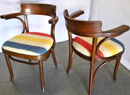 turn of the century thonet chairs with hudsons bay upholstery by modernhaus bentwood chairs chair thonet chair