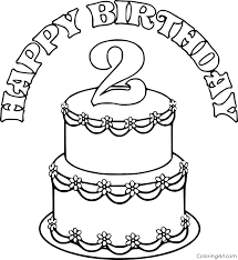 Perfect for friends & family to wish them a happy birthday on their special day. Birthday Number Coloring Pages Coloringall
