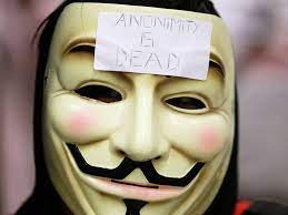 Anonymous hackers message to tokyo olympics. Anonymous Comes Out In The Open Npr