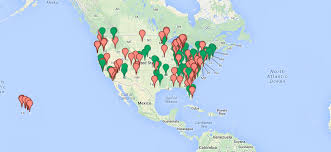 8 miles from the center of san antonio. Map Of Top 100 Golf Courses In Us