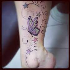 Ankle Tattoo 82 One Of The Our Favorite Ankle Tattoo Idea For Girls Description From Pinterest Com Butterfly Tattoos For Women Foot Tattoos Ankle Tattoo