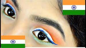 Indian Flag Inspired Tricolour Makeup Look Independence Day Makeup Youtube Just a day left to celebrate independence day and while we know patriotism is in our blood, let's show it in our makeup as well.
