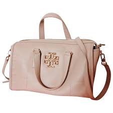 Tory burch cloth crossbody bag. Tory Burch Handtaschen Aus Leder Beige 11212886