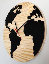 Como é que uma ilha pequena, consegue ser tão rica em topónimos! Map Mundi Wall Clock Etsy Relogios Artesanais Ideias Para Relogio Relogio De Parede Decorativo