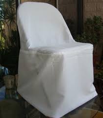 Ivory Folding Chair Covers Folding Chair Covers Chair Covers Diy Chair Covers