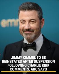 Jimmy Kimmel Live!" will return Tuesday night. "We have spent the last days  having thoughtful conversations with Jimmy, and after those conversations,  we reached the decision to return the show