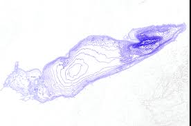 Lake Erie Bathymetric Contours Depth In Meters Data Basin