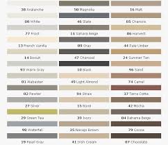 73 Particular Laticrete Spectralock Pro Grout Color Chart