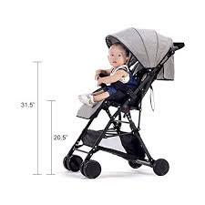 Amazon Com Springbuds Baby Lightweight Stroller Easy To Fold Toddler Portable Pushchair For Travel Light Blue Bab Baby Strollers Stroller Umbrella Stroller