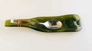Check spelling or type a new query. Amazon Com Wine Bottle Spoon Rest Kitchen Gifts Emerald Green Large Handmade