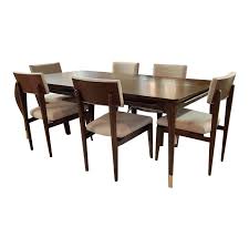See more ideas about thomasville furniture, thomasville furniture dining rooms, thomasville. Thomasville Furniture Ellen Degeneres Walnut Dining Table Chair Set Chairish