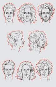 Hair Drawing Reference Male Back 59 Best Ideas Drawing Male Hair Curly Hair Drawing How To Draw Hair