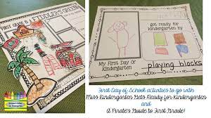 Free Printables To Go With Miss Bindergarten Gets Ready For Kindergarten And A Pirate S G First Day Of School Activities Kindergarten Lessons School Activities