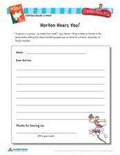 Who knows what fantastic fish might swim in mcelligot's pool!in this colorful picture book, a boy named marco goes fishing in a small pond called mcelligot's pool. Horton Hears A Who Lesson Plans Worksheets Lesson Planet