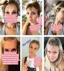 How To Deal With Postpartum Baby Bangs A Beautiful Mess Baby Bangs Baby Hair Loss Postpartum Hair Loss