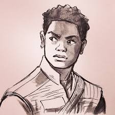 More Star Wars Doodles Starwars Finn Poedameron Kyloren Bensolo Rosetico Drawing Art Riseo Star Wars Art Drawings Star Wars Drawings Finn Star Wars