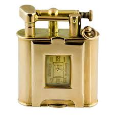 Dunhill Rare Gold Lighter Watch 1stdibs Com Light Watch Pendant Watches Lighter