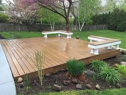 The screen on this deck also has a water feature. 37 Beautiful Landscaping Ideas Around Deck