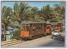 Mallorca Puerto De Soller Tram Tramway Bahn Railway Train Nos Vielles Voitures For Sale On Delcampe Travel Spain Railway
