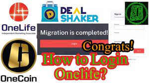 Onecoin & onelife ○ dr. How To Login Onelife Onecoin Update 1 09 2020 Youtube
