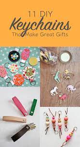 11 Cute Diy Keychains That Make Great Gifts Gifts Keychain Work Diy
