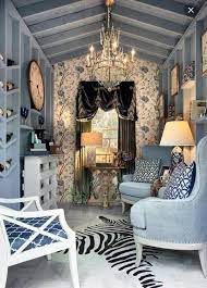 She Sheds Are A Woman S Answer To The Man Cave Shed Decor Shed Interior She Shed Interior