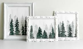 What do you need to know about painting trees? Watercolor Pine Trees Tutorial How To Paint A Wintery Forestscape Craftsy