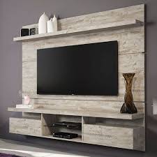 Mit steinoptik tapete und led lichterschlauch. Tv Hintergrund Tv Wandgestaltung Tv Wand Wohnzimmer Herrenzimmer Mobel