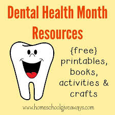 Dental Health Resources Homeschool Giveaways Childrens Dental Health Childrens Dental Health Month Dental Health Activities