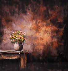 Archival inks on fine art paper, canvas. Oil Painting Style Flower Dark Wall Vinyl Cloth Photography Backdrops For Wedding Newborn Photo Studio Portrait Backgrounds Cloth Photography Backdrops Backdrops For Weddingphotography Backdrops Aliexpress