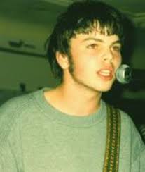 Gaz Coombes in his first band before Supergrass, (the jennifers)  (1992/1993). Amazingly he started growing sideburns here in 1992? He was 15  then!