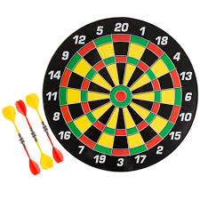 hey play 16 in magnetic dart board set