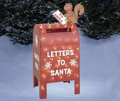 Letters To Santa Light Up Metallic Mailbox 37 5 At Big Lots Outdoor Christmas Decorations Outdoor Christmas Christmas Yard Decorations