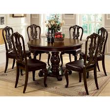 Modern bassett industries cherry dining room table with 2 leaves and a set of 12 painted black thomasville regency dining room chairs 1. Formal Teak Wood Round Dining Table Set Premium Wooden Carved Antique Dining Table Set Antique Round Dining Table Chairs Buy Bedroom Furniture Set Wood Bedroom Furniture Furniture Bedroom Product On Alibaba Com