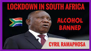 Uk based 📍🇬🇧 black lives matter save our nhs 💙🤍 choose love 🌈. Cyril Ramaphosa Bans Alcohol Harder Restrictions For Lockdown In South Africa Youtube