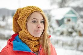 These are great to keep the elastic. Knitted Winter Face Mask Balaclava Knit Hat Wool Yarn Handmade Hood Ski Baggy Beanie Warm Neck