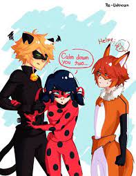 Adrien Chat Noir Vs Nathaniel Volpina Miraculous Ladybug Funny Miraculous Ladybug Comic Miraculous Ladybug Memes