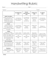 Kids learn to write letters draw 140 separate activities to complete • helps with spelling and word recognition • increasing difficulty as your child progresses through the letter. Handwriting Rubric Free Download Assess Students Handwriting Easy To Use Kinder 5th Grade Writing Rubric Rubrics Teaching Writing