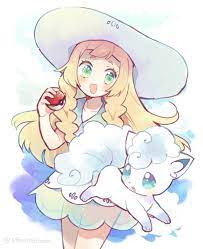 Lillie Y Shiron Pokemon Lillie Lillie Pokemon Pokemon